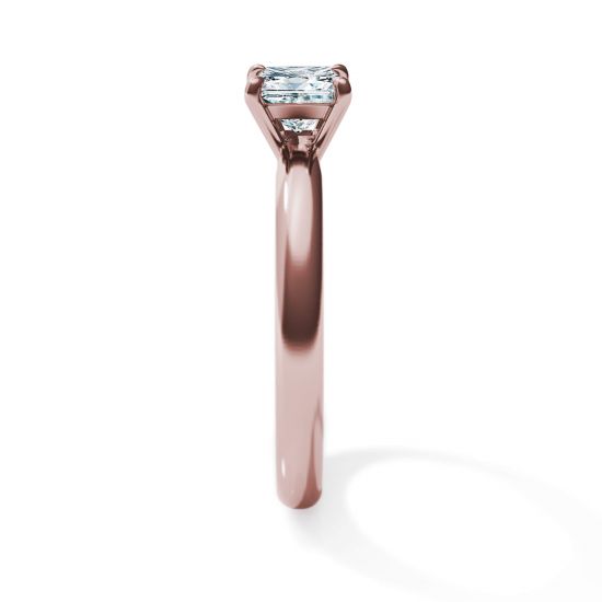 Princess cut diamond engagement ring,  Enlarge image 3