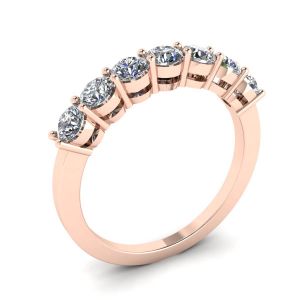 Eternal Seven Stone Diamond Ring in 18K Rose Gold - Photo 3