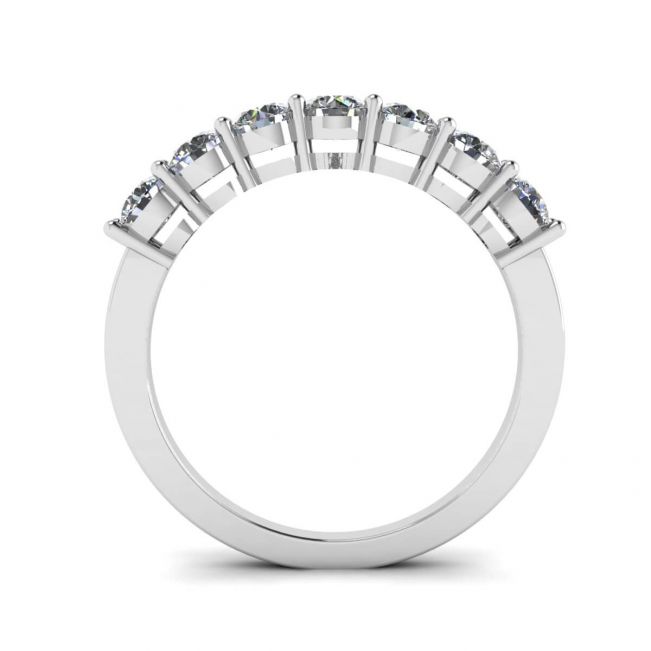 Eternal Seven Stone Diamond Ring in 18K White Gold - Photo 1