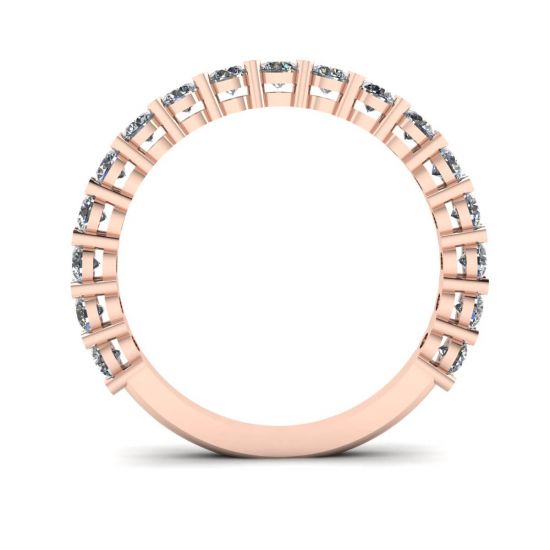 17 Diamond Ring in 18K Rose Gold,  Enlarge image 2