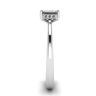 Emerald Cut Diamond Ring with Hidden Pave, Image 3