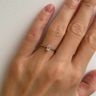 Emerald Cut Diamond Ring with Hidden Pave, Image 6