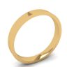 Flat 3 mm Wedding Ring in 18K Yellow Gold, Image 4