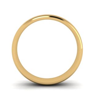 4 mm 18K Yellow Gold Ring - Photo 1