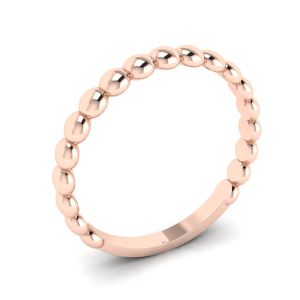 Bearded Ring in 18K Rose Gold - Photo 3