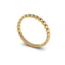 Bearded Ring in 18K Yellow Gold