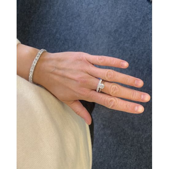5 Diamond Wedding Ring,  Enlarge image 5