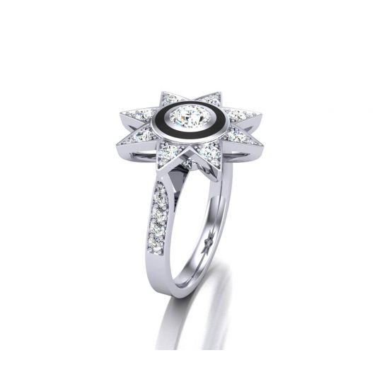 Star Diamond Ring,  Enlarge image 3