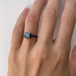 Black Diamond Black Rhodium Ring - Photo 5