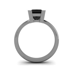Black Diamond Black Rhodium Ring - Photo 1