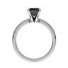 Black Diamond 18K White Gold Ring, Image 2