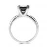 Square Black Diamond Ring, Image 2