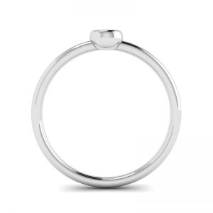 Round Diamond Small Ring La Promesse - Photo 1