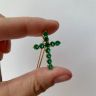 Emerald Cross Pendant, Image 6