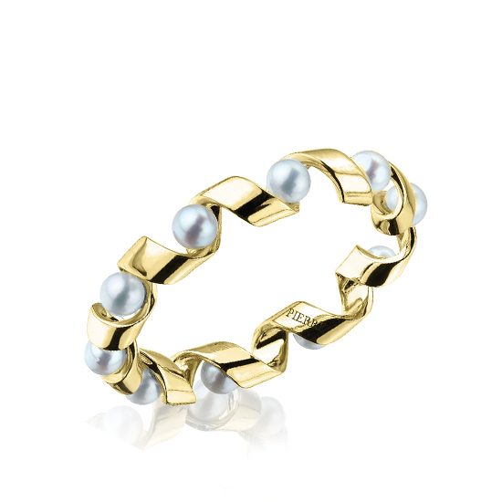Sea Pearl Golden Ring - Ruban Collection, Enlarge image 1