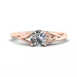 Nature Inspired Diamond Engagement Ring