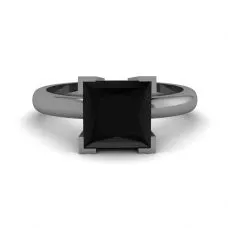 Black Diamond Black Rhodium Ring